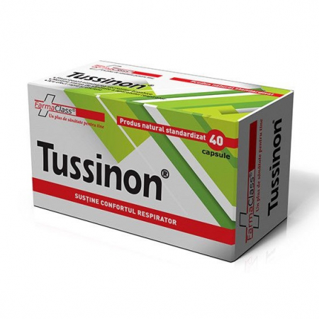 SUPLIMENTE RĂCEALĂ- APARAT RESPIRATOR ANTIVIRAL - FCLAS TUSSINON 40CP