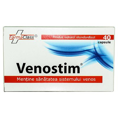 SUPLIMENTE CARDIO VASCULARE - FCLAS VENOSTIM 40CP
