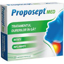 SUPLIMENTE RĂCEALĂ- APARAT RESPIRATOR ANTIVIRAL - FITER PROPOSEPT 20 CPR