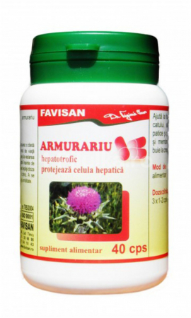 SUPLIMENTE HEPATOPROTECTOARE-BILA - FVN ARMURARIU 40CP