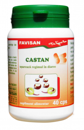 SUPLIMENTE CARDIO VASCULARE - FVN CASTAN 40CP