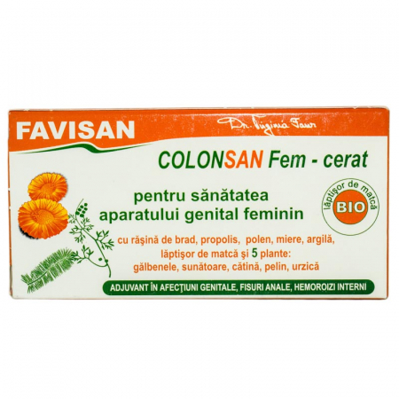 SUPOZITOARE - FVN COLONSAN FEM 19G