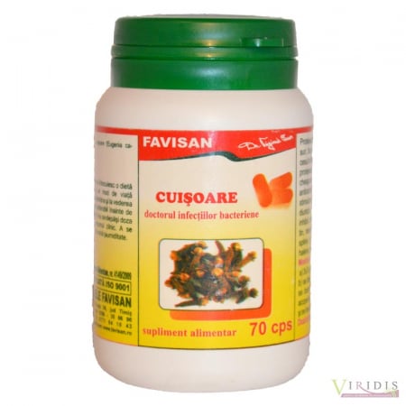 SUPLIMENTE DETOXIFIERE ANTIPARAZITARE - FVN CUISOARE 70CP