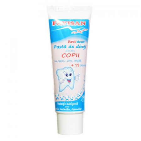 ȘAMPOANE- BALSAM- LOTIUNI-GELURI-PASTA DINTI - FVN FAVIDENT PASTA DINTI COPII 50ML