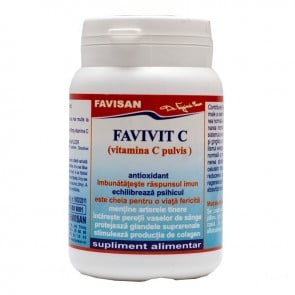 SUPLIMENTE VITAMINE ȘI MINERALE - FVN FAVIVIT C 80G