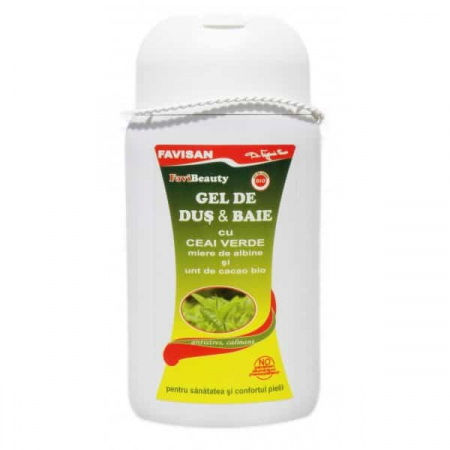 ȘAMPOANE- BALSAM- LOTIUNI-GELURI-PASTA DINTI - FVN GEL DUS CEAI VERDE