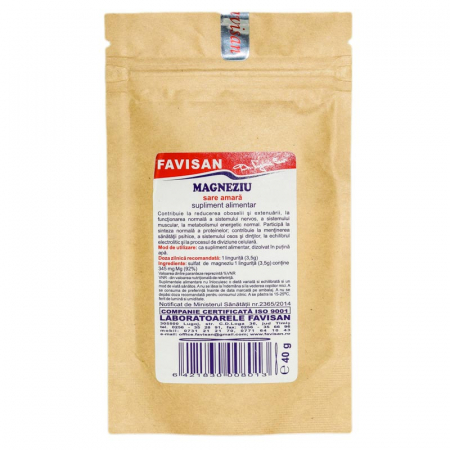 Import - FVN MAGNEZIU SARE AMARA 40G