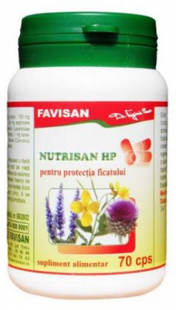 SUPLIMENTE HEPATOPROTECTOARE-BILA - FVN NUTRISAN HP 70CP