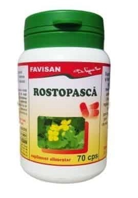 SUPLIMENTE STOMAC- DIGESTIE- COLON - FVN ROSTOPASCA 70CP