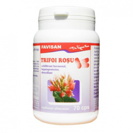 SUPLIMENTE IMUNITATE - FVN TRIFOI ROSU 70CP