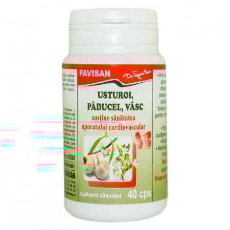 SUPLIMENTE CARDIO VASCULARE - FVN USTUROI +PADUCEL +VASC 40CP