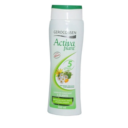 ȘAMPOANE- BALSAM- LOTIUNI-GELURI-PASTA DINTI - GER ACTIVA PLANT SAMP TONIFIANT 5 PLANTE 400ML