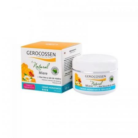 COSMETICE FAȚĂ - GER CR HIDR MIERE+ALOE+MASLINE TNU 100ML