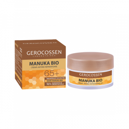 COSMETICE FAȚĂ - GER MANUKA BIO CR REPARATOARE 65+ 50ML/SET CADOU