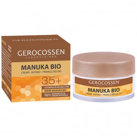 COSMETICE FAȚĂ - GER MANUKA BIO CREMA PRIMELE RIDURI 35+ 50G/PROMO