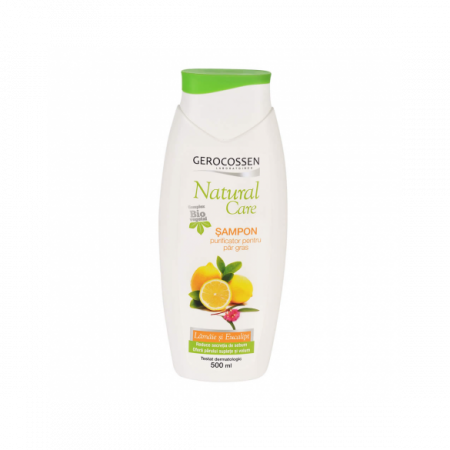 ȘAMPOANE- BALSAM- LOTIUNI-GELURI-PASTA DINTI - GER NATURAL CARE SAMPON PAR GRAS 400ML