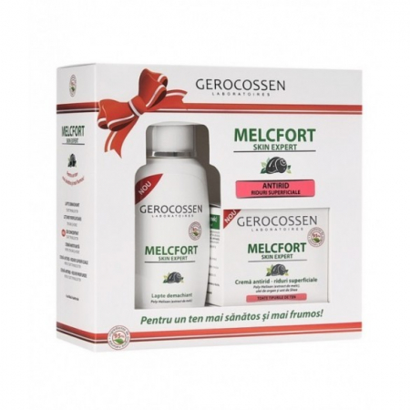 COSMETICE FAȚĂ - GER SET MELCFORT RID SUPERFIC +LAPTE DEM