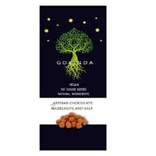 FOOD - GOVINDA CIOCOLATA CU ALUNE SI SARE ROZ 100 G
