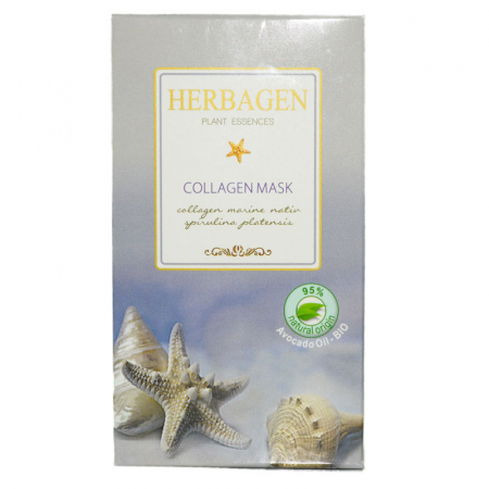 COSMETICE FAȚĂ - HB MASCA COLAGEN + SPIRULINA + AVOCADO 50ML