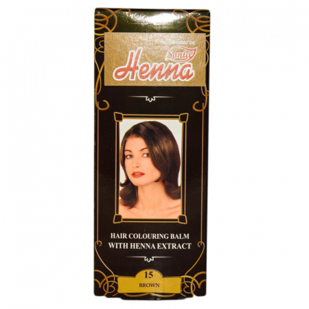 ȘAMPOANE- BALSAM- LOTIUNI-GELURI-PASTA DINTI - HENNA BALSAM COLORARE 75ML