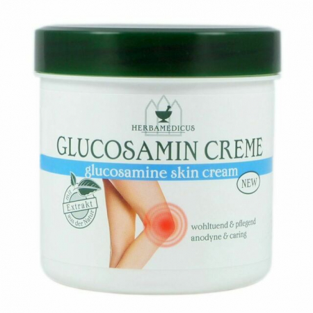 CREME ANTIINFLAMATOARE-CIRCULAȚIE - HERBAMEDICUS GEL GLUCOSAMIN 250ML