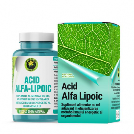 SUPLIMENTE DIVERSE - HIP ACID ALFA LIPOIC CP
