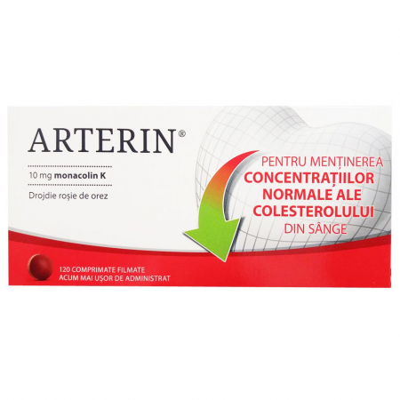 SUPLIMENTE COLESTEROL - HIP ARTERIN 120CP