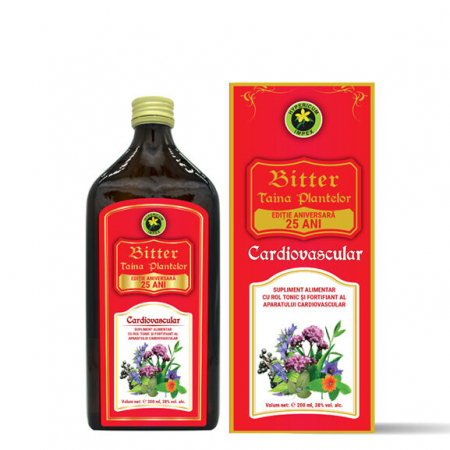 SUPLIMENTE CARDIO VASCULARE - HIP BITTER CARDIOVASCULAR 200ML