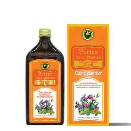 SUPLIMENTE TONICE - HIP BITTER TAINA PLANTELOR /PROMO 200ML