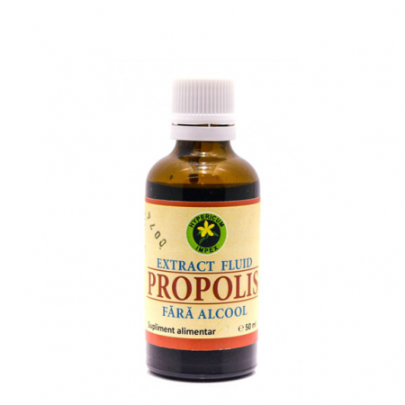 SUPLIMENTE RĂCEALĂ- APARAT RESPIRATOR ANTIVIRAL - HIP EXTR PROPOLIS FARA ALC 50ML