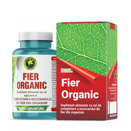 SUPLIMENTE VITAMINE ȘI MINERALE - HIP FIER ORG CP