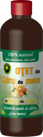 SUPLIMENTE SLĂBIRE - HIP OTET CIDRU MERE 500ML