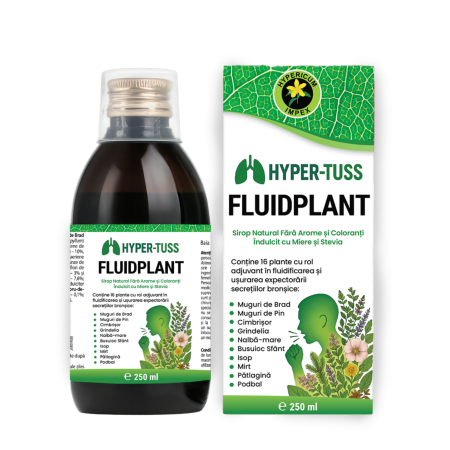 SIROPURI - HIP SIROP TUSS FLUIDPLANT FARA ZAHAR 250 ML