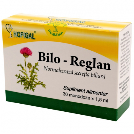 SUPLIMENTE HEPATOPROTECTOARE-BILA - HOF BILO-REGLAN 30MDZ