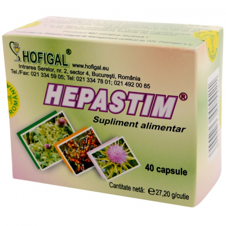 SUPLIMENTE HEPATOPROTECTOARE-BILA - HOF HEPASTIM