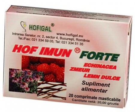 SUPLIMENTE IMUNITATE - HOF HOF IMUN FORTE
