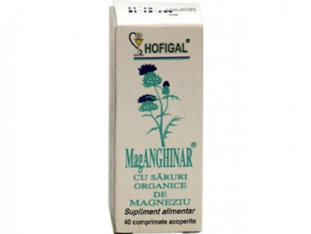 SUPLIMENTE HEPATOPROTECTOARE-BILA - HOF MAG ANGHINAR 40CP
