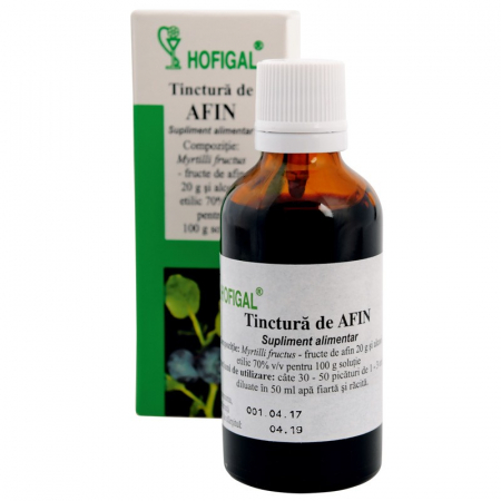 TINCTURI - HOF TINCT AFIN 50ML