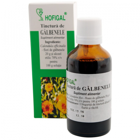 TINCTURI - HOF TINCT GALBENELE 50ML