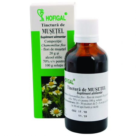 TINCTURI - HOF TINCT MUSETEL 50ML