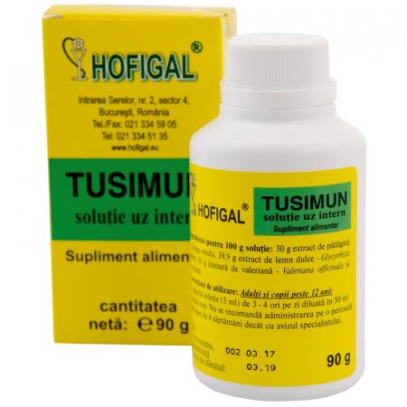 SUPLIMENTE RĂCEALĂ- APARAT RESPIRATOR ANTIVIRAL - HOF TUSIMUN