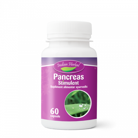 SUPLIMENTE HEPATOPROTECTOARE-BILA - INDIAN PANCREAS STIM 60CP