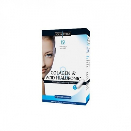 SUPLIMENTE ARTICULATII ANTIINFLAMATOARE - INTER COLAGEN +ACID HIALUR 30CP