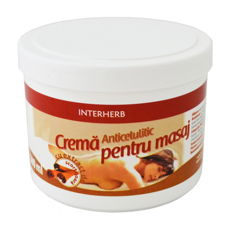 CREME ANTIINFLAMATOARE-CIRCULAȚIE - INTER CR ANTICELULITICA PT MASAJ 500ML SCORTISOARA