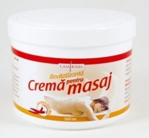 CREME CORP-MASAJ-MAINI -CALCAIE - INTER CR REVITALIZANTA PT MASAJ CAPSICUM 500ML