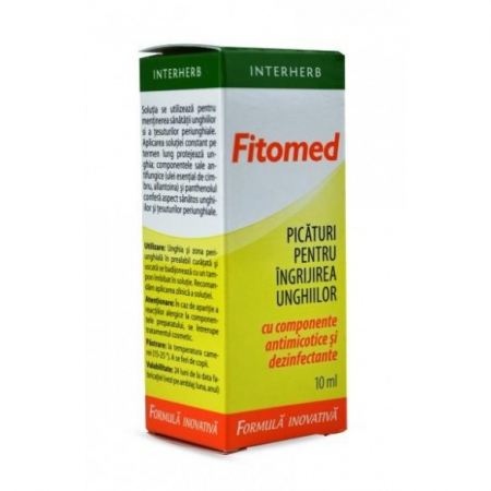 CREME CORP-MASAJ-MAINI -CALCAIE - INTER FITOMED PICATURI UNGHII 10ML