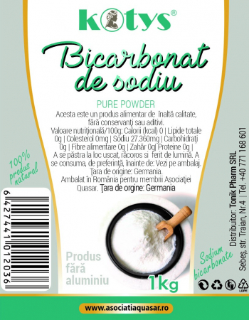 FOOD - KOTYS BICARBONAT DE SODIU 1 KG