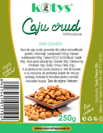 FOOD - KOTYS CAJU CRUD 250 G