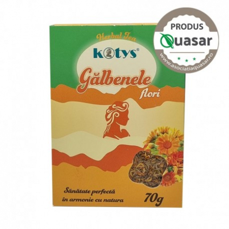 PRODUSE MARCA ROMANEASCA KOTYS - KOTYS CEAI GALBENELE 70 G