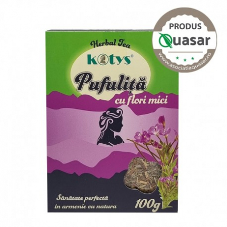 PRODUSE MARCA ROMANEASCA KOTYS - KOTYS CEAI PUFULITA CU FLORI MICI 100 G